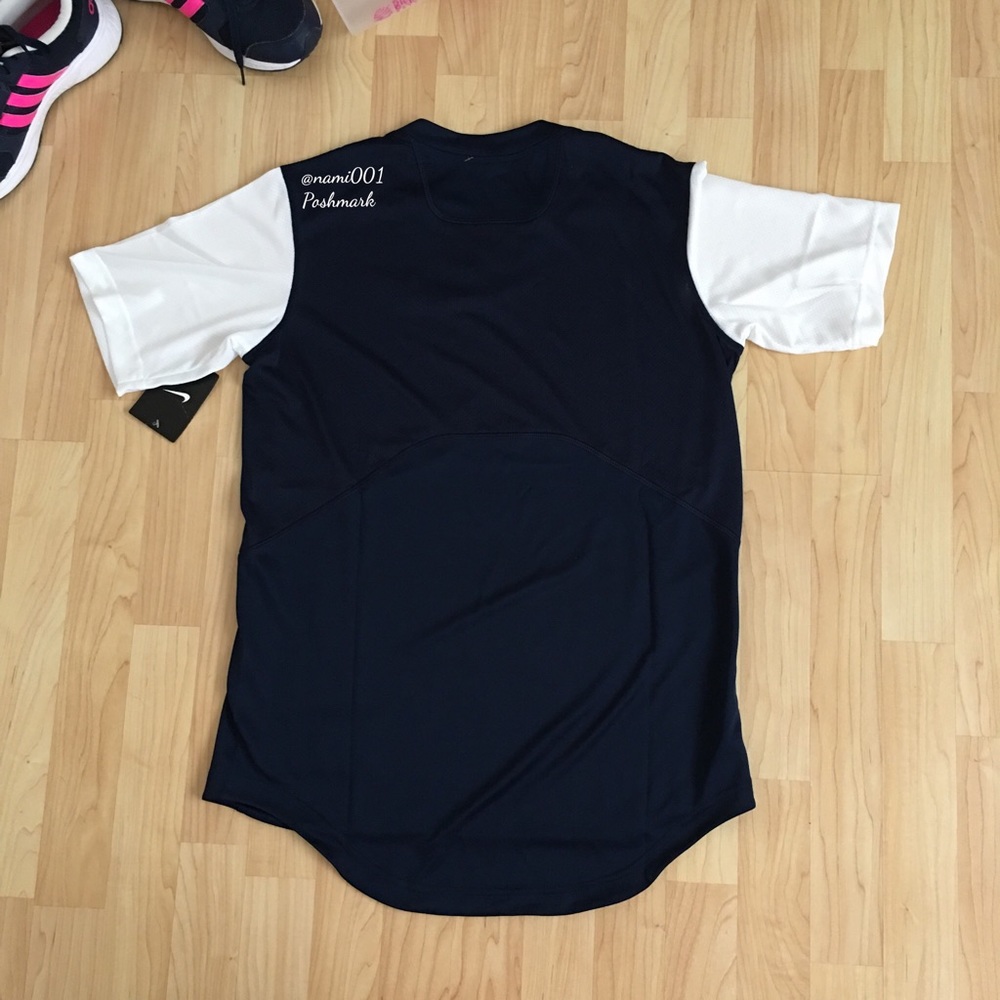 Nike Team Dri-Fit Athletic Sports Shirt Top - Picture 3 of 3